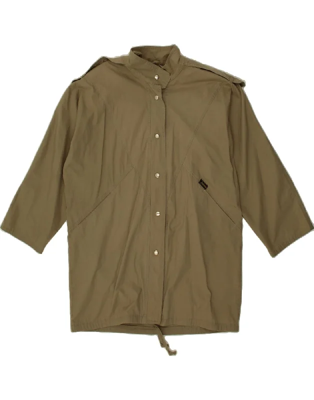Women's Loungewear Clothes VINTAGE Womens Overcoat UK 16 Large Khaki