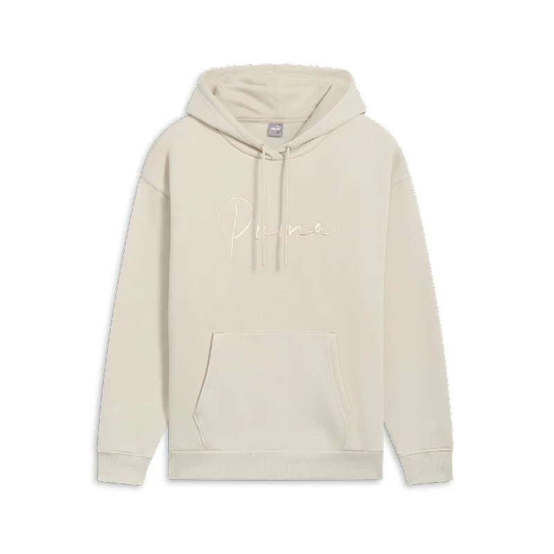 Hot Sale PUMA Women's Script Logo Hoodie