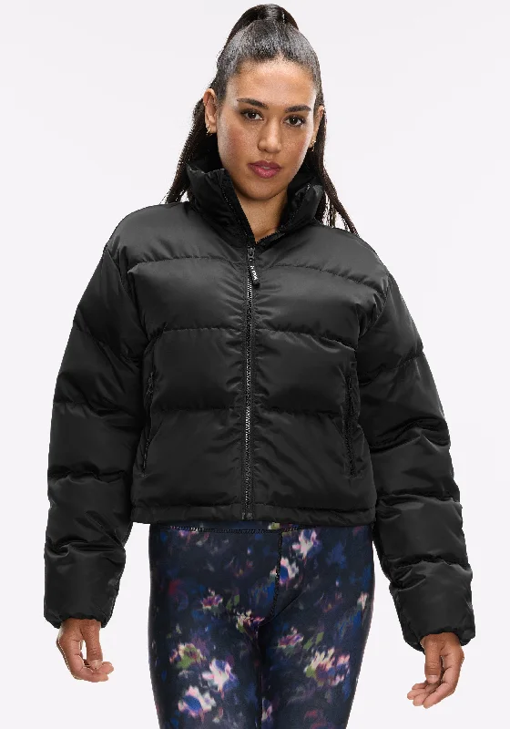 Elegant Designs At Reduced Prices Shine Crop Puffer Jacket