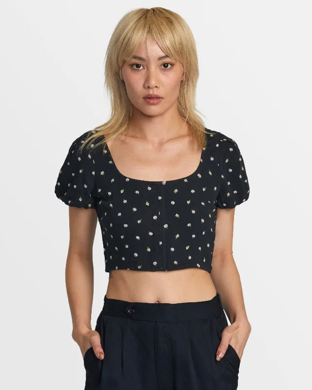 Timeless Fashion, Unbeatable Prices Nova Crop Top - Peach Whip