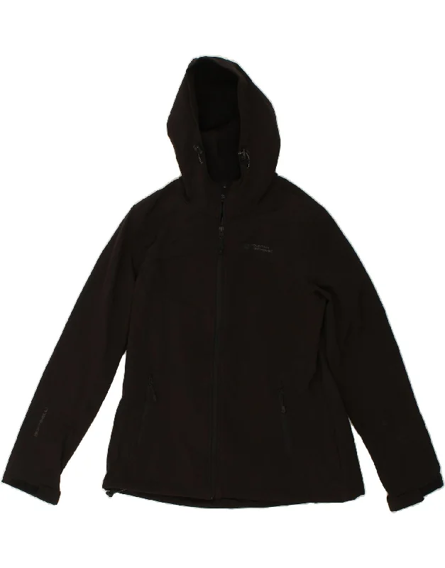 Women's Date Night Outfit MOUNTAIN WAREHOUSE Womens Hooded Windbreaker Jacket UK 16 Large  Black