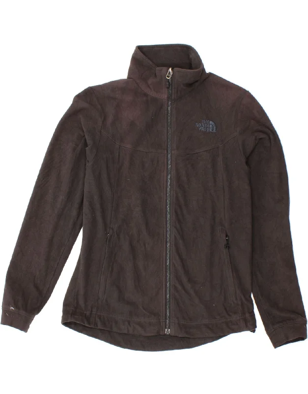 Women Wear Brands THE NORTH FACE Womens Fleece Jacket UK 14 Medium Black Polyester