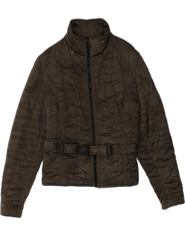 Women's Clothing for Every Season and Trend REFRIGIWEAR Womens Padded Jacket UK 16 Large Brown