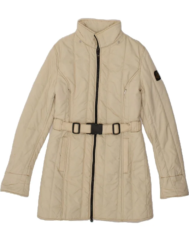 Winter Wardrobe Clearance REFRIGIWEAR Womens Windbreaker Coat UK 18 XL Beige Polyamide
