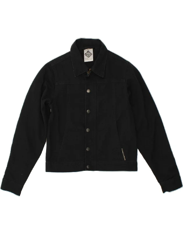 Outfits For Women TUCANO URBANO Womens Denim Jacket UK 6 XS Navy Blue Cotton
