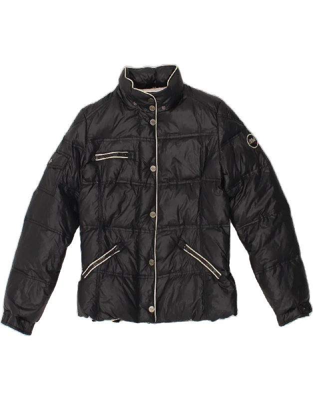 Women's Formal Wear BEST COMPANY Womens Padded Jacket UK 14 Large Black Polyester