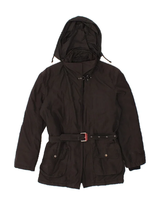 Women's Transitional Apparel FAY Womens Hooded Windbreaker Jacket UK 12 Medium Black Women's Transitional Apparel FAY Womens Hooded Windbreaker Jacket UK 12 Medium Black
