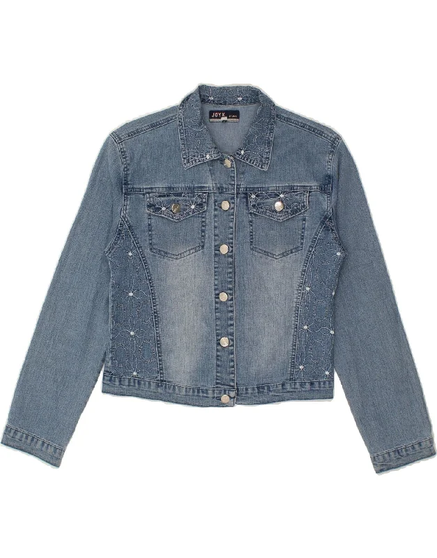 Women's Outerwear Clothing VINTAGE Womens Denim Jacket UK 10 Small Blue