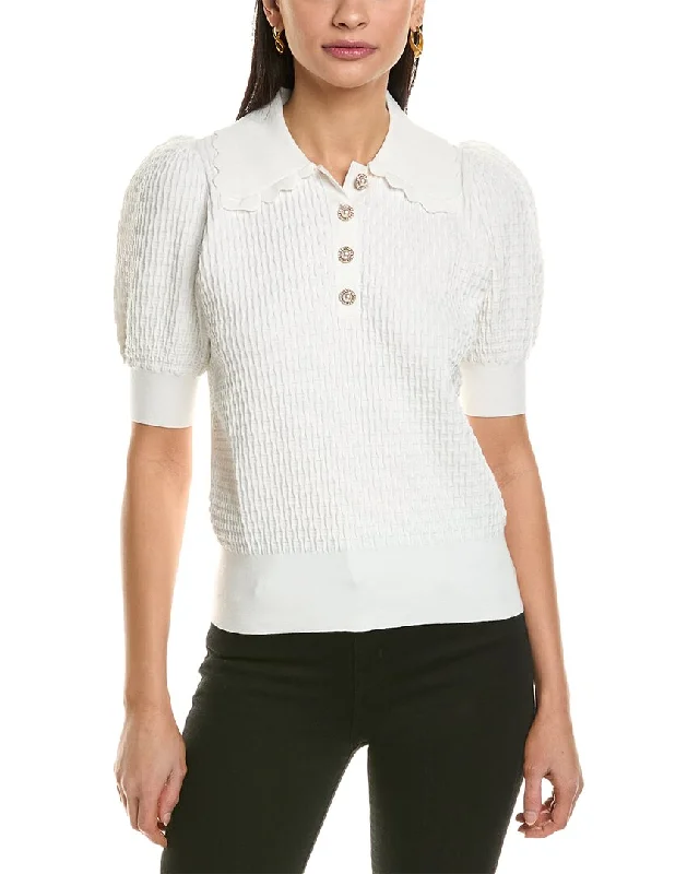 Flash Sale Fever Ted Baker Polo Knit Top