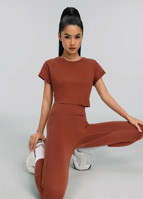 Shop Smart, Save More Before The Sale Ends Cropped Cotton T-Shirt