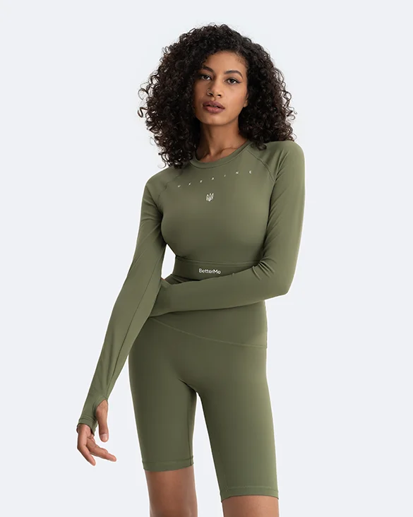 Luxe Fashion, Less Cost Cropped Long Sleeve | Creating Power Within
