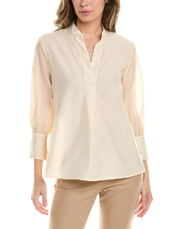 Hot Sale Peserico Silk-Blend Shirt