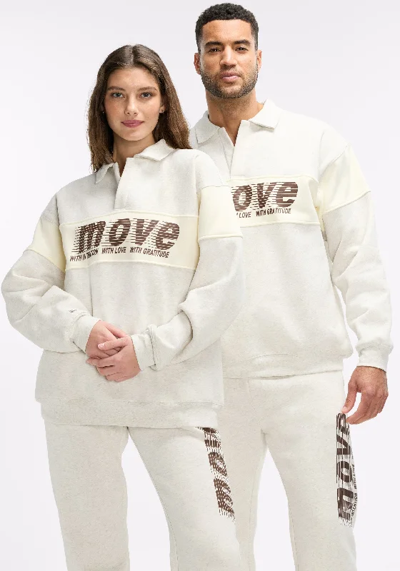 Step Ahead, Lead The Trend Move With Intention Polo Sweatshirt