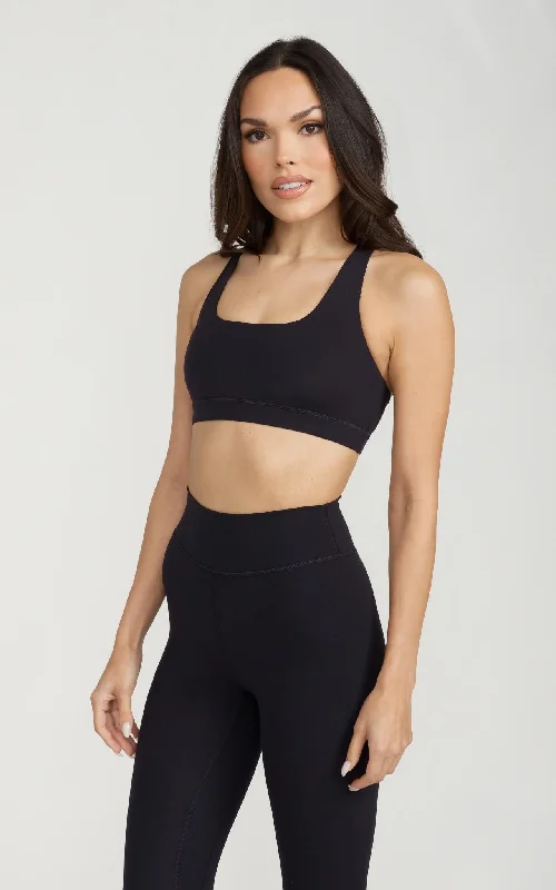 This Weekend Only – Huge Savings Elan Sports Bra in Black