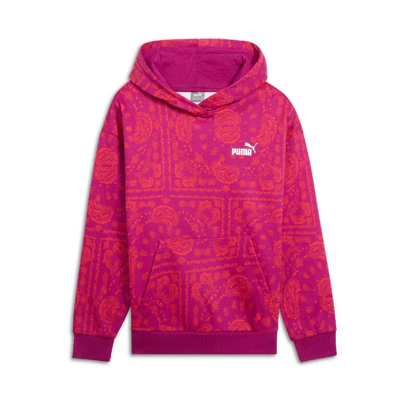 Limited-Time Offer PUMA Women's ESS+ Paisley AOP Hoodie