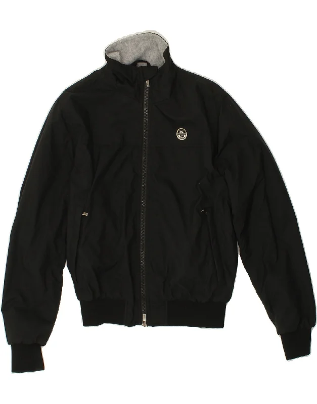 Women's Clothes For Special Occasions NORTH SAILS Womens Bomber Jacket UK 6 XS Black Polyester