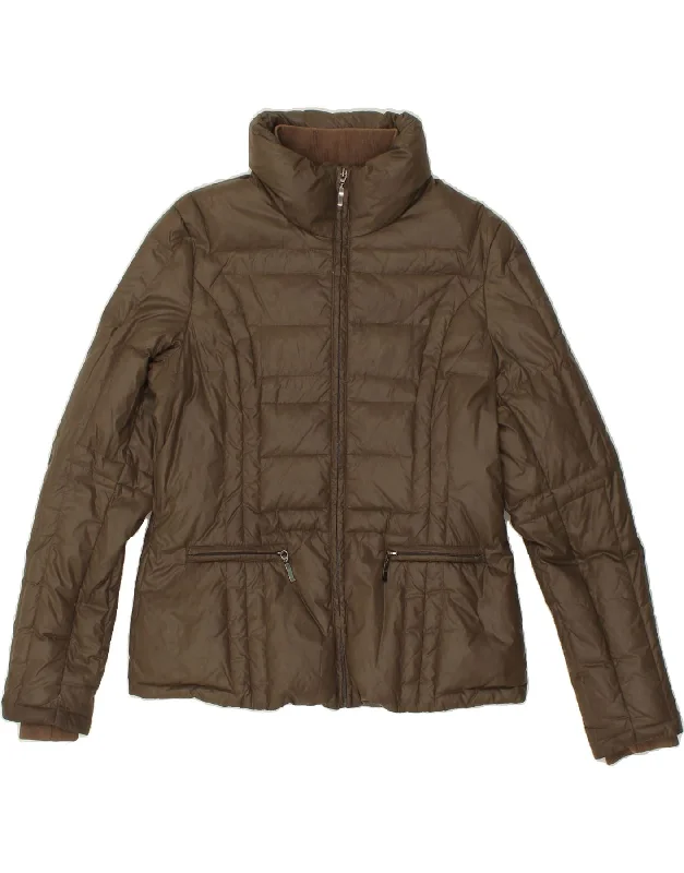 Vintage-Inspired Women's Clothes PENNY BLACK Womens Padded Jacket UK 16 Large Brown