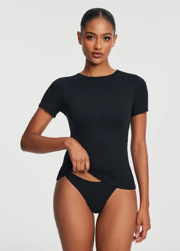 Fashion Sale Short Sleeve Crew Neck Top