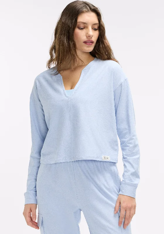 Iconic Styles, Incredible Discounts Dreamblend Split Neck Long Sleeve