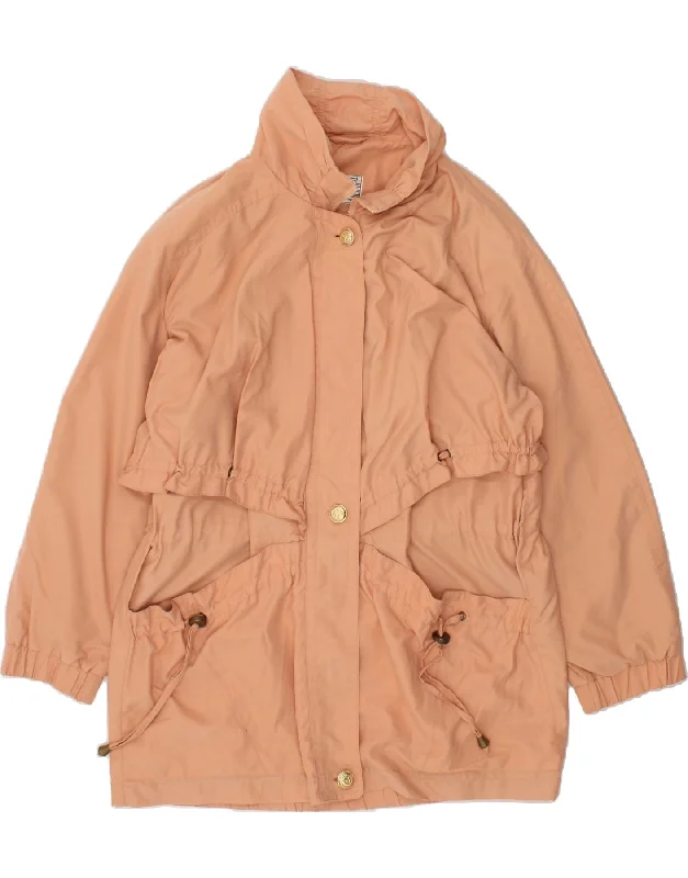 Fashion-forward Women's Clothing VINTAGE Womens Overcoat UK 16 Large Beige Polyester