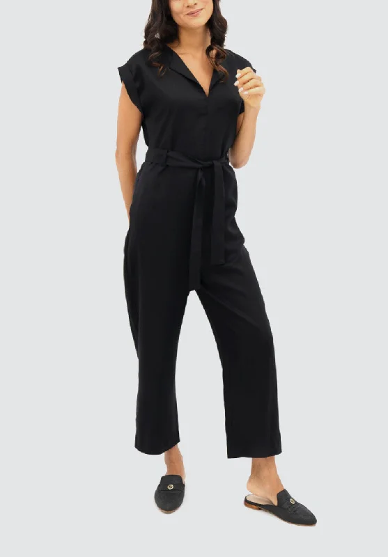 Designer Women's Fashion Online Dakar DSS - Straight Leg Jumpsuit | Licorice