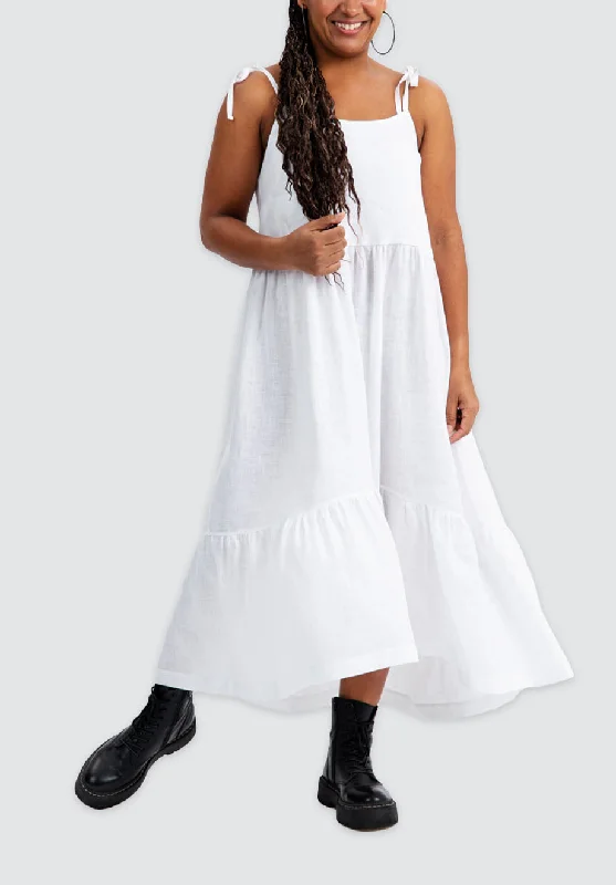 Women Wear Online Dress Mia | White