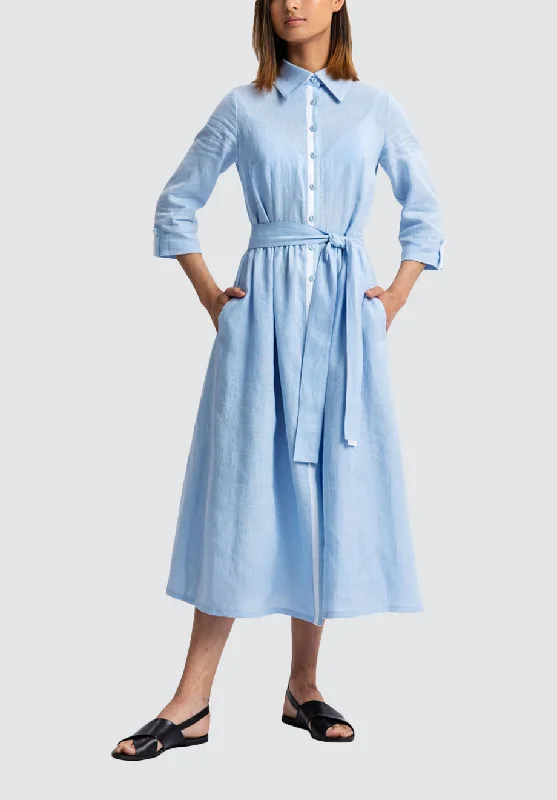 Women Wear Boutique Dress Nora | Light Blue