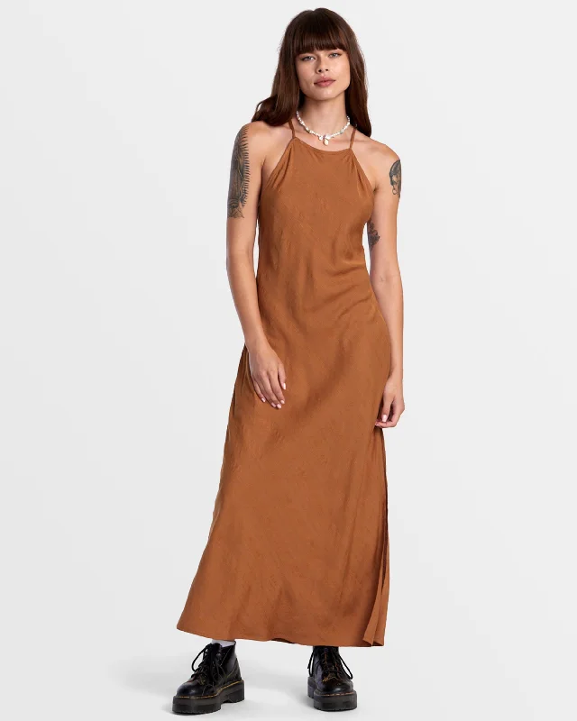 Flash Sale Or Flash Sales Exile Midi Sun Dress - Camel