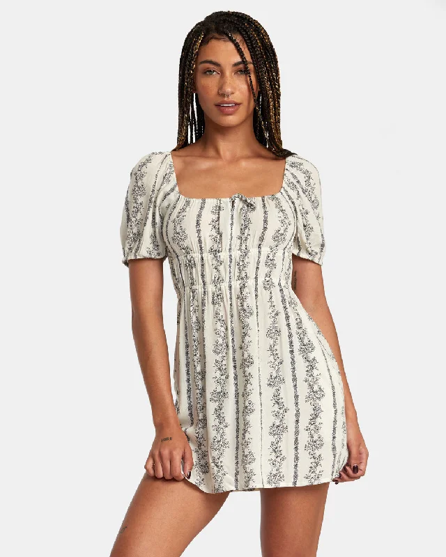 Trendy Online Boutiques Fallen Mini Dress - Latte
