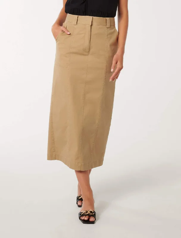 Discount Store Farrah Pintuck Maxi Skirt