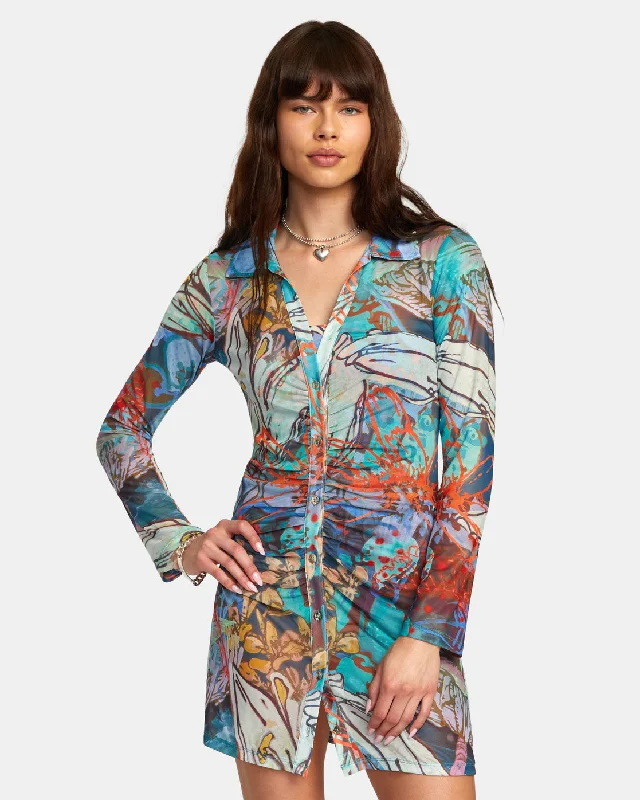 Fashionable Dresses for Women Freeworld Dress - Multi