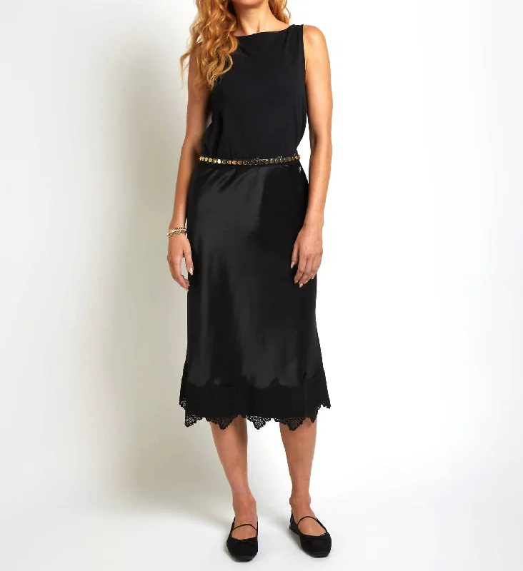 Women's Timeless Attire Gabriela Skirt In Black