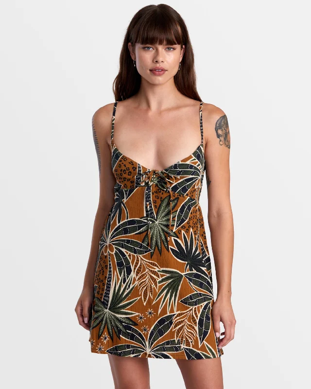 Online Clothing Stores Hau Tree Sleeveless Dress - Camel
