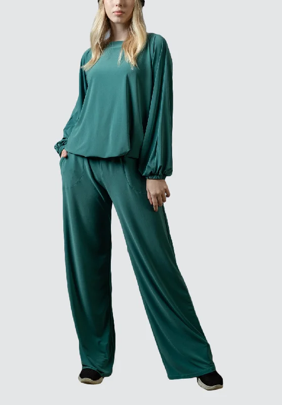 Comfortable Casual Wear Jumpsuit Set | Ocean Foam