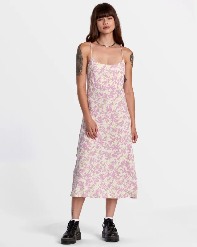 Casual Dresses for Women Maiden Midi Dress - Latte