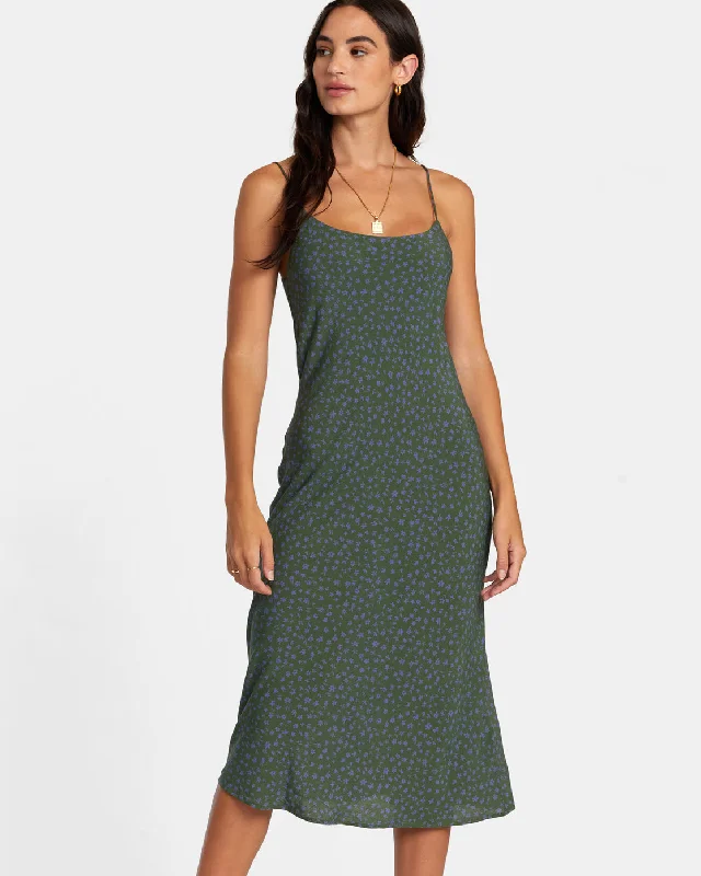 Women's Clothing for Every Occasion Maiden Midi Dress - Leaf