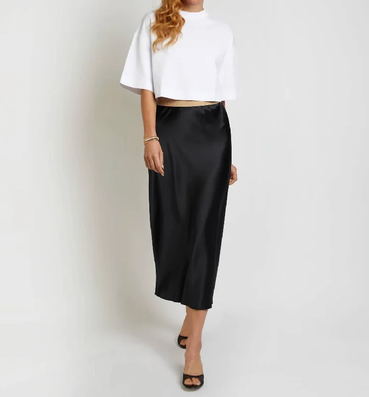 Women's Vacation Attire Maxou Skirt In Sand / Black