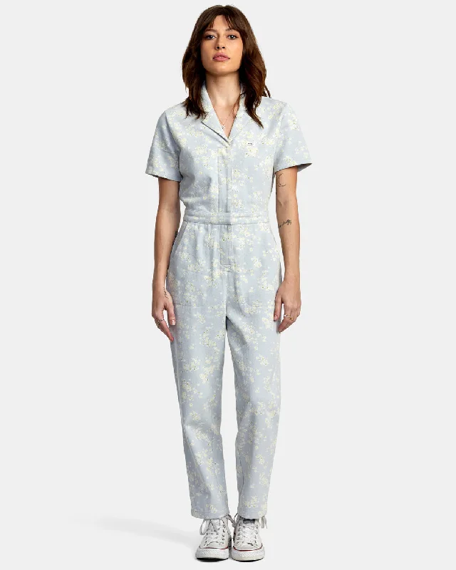Plus Size Women Wear Nightshift Jumpsuit - Shore