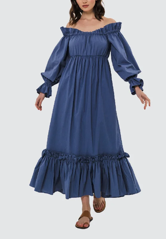 Women's Outfit Ophelle Midi Dress | Blue