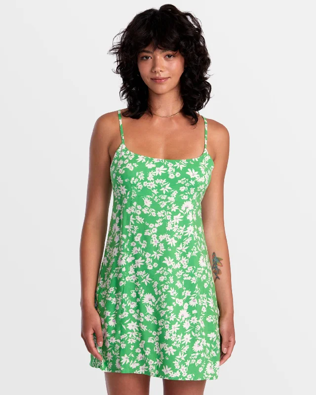 Trendy Women's Fashion Remi Mini Dress - Classic Green