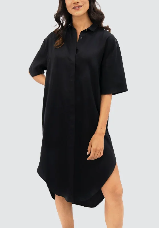 Fashion-forward Women's Wear Seville SVQ - Midi Dress | Licorice