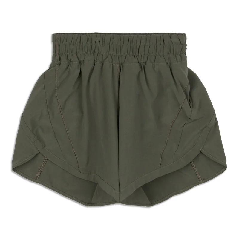 Elegant Women's Fashion Track That High-Rise Lined Short