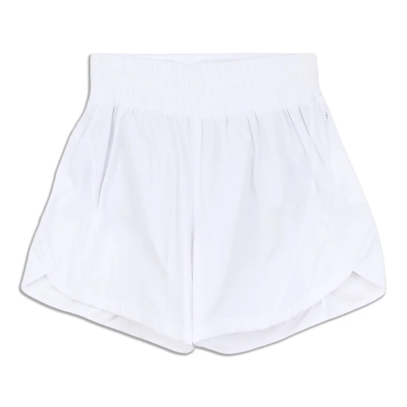 Relaxed Fit Women's Fashion Track That High-Rise Lined Short