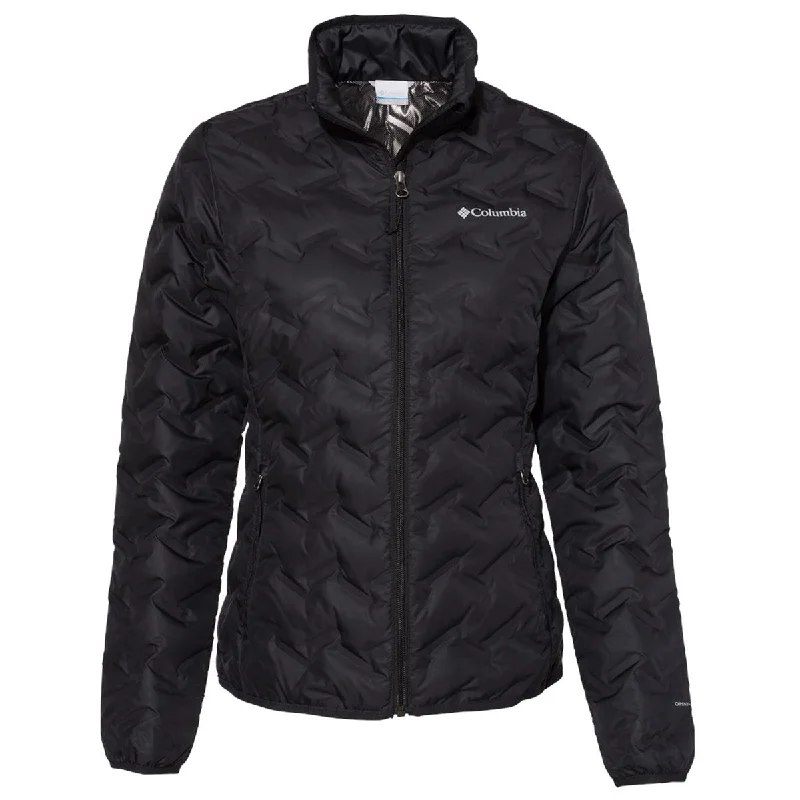 Timeless Women's Fashion Styles Columbia Women's Black Delta Ridge Down Jacket