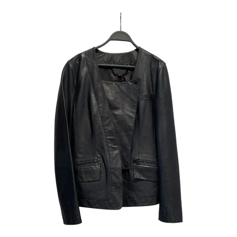 Easygoing Women's Style Alexander Wang/Leather Jkt/6/Leather/BLK/SNAP CLOSURE