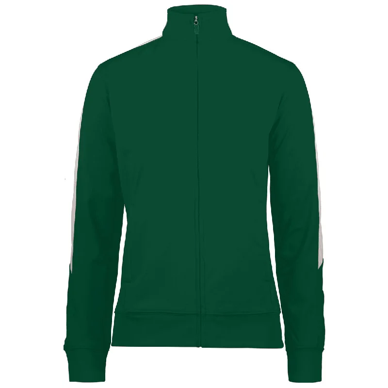 Fashionable Dresses for Women Augusta Women's Dark Green/White Medalist Jacket 2.0