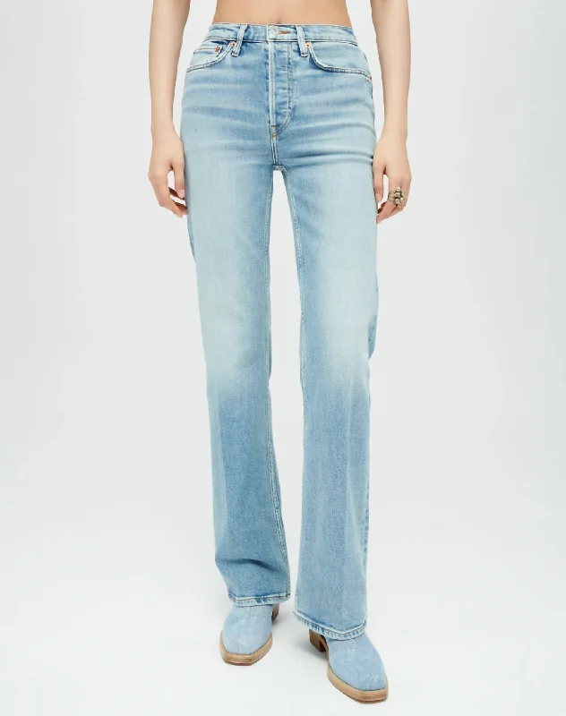 Day To Night Styles 70S Bootcut Jean In Blazed Indigo