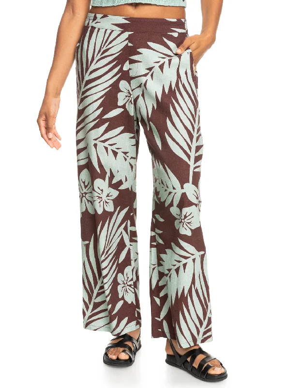 Sophisticated Style Another Night Wide Leg Pants - Bitter Chocolate Palmeria