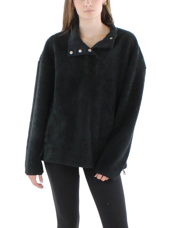 Women's Resort Garments Atwell Womens Short Warm Faux Fur Coat