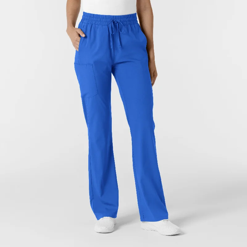 Vintage-Inspired Garments Boundless Women's Bootcut Scrub Pant - Royal
